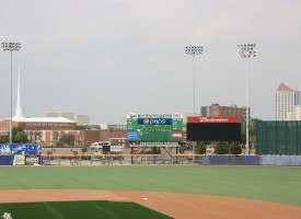Lawrence Dumont Stadium Relighting, Wichita, KS